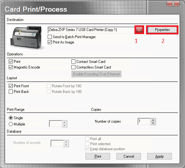 Printing Cards in Portrait or Landscape from CardStudio 1
