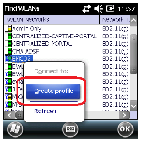 Steps to Configure WEP and Static IP WiFi Connection
