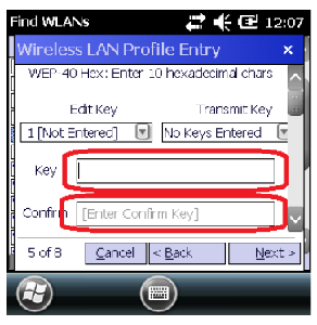 Steps to Configure WEP and Static IP WiFi Connection