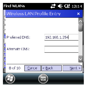 Steps to Configure WEP and Static IP WiFi Connection