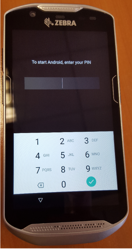 Set a Pin Lock over Soti