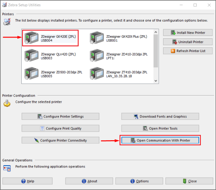 Change Power on and Printhead Closure Automatic Actions