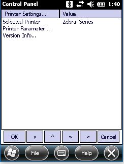 Print a Test Page Using Samples Apps for Windows Mobile 6.x Devices