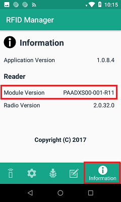 Update RFD2000 Firmware Using RFID Manager