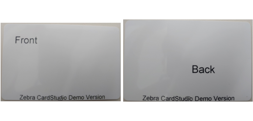 ZC300: Unable to Print on Both Sides Using Zebra CardStudio