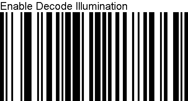 Turning the Decode Illumination for the DS6708 On and Off