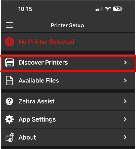 Configuring Wireless Network Using Zebra Printer Setup Utility App for ...