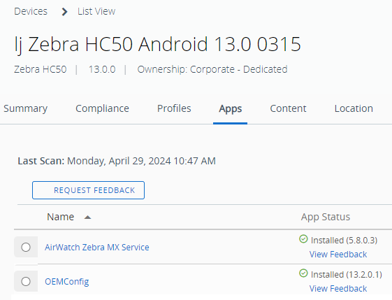 OS Upgrade Streaming Using Zebra OEMConfig Powered by MX and