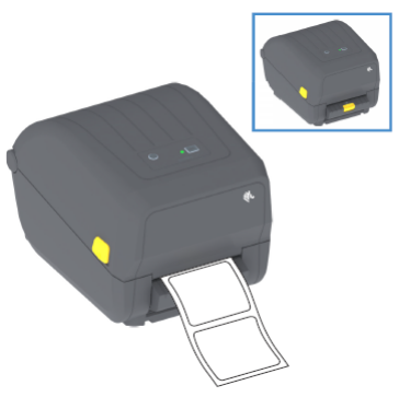 Using the Label Dispenser Option on the ZD200 Series Desktop Printers