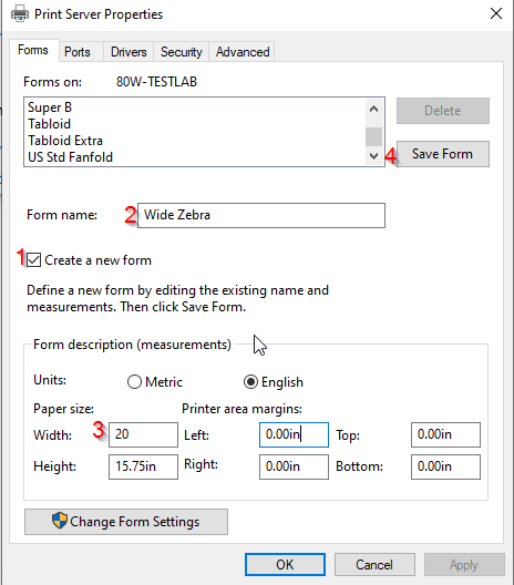 Large Fields Contain Spaces When Printed with Microsoft Generic