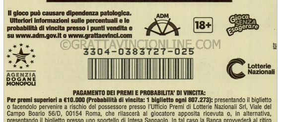 Enable Gratta e Vinci (Italian Scratch Cards) Code Reading