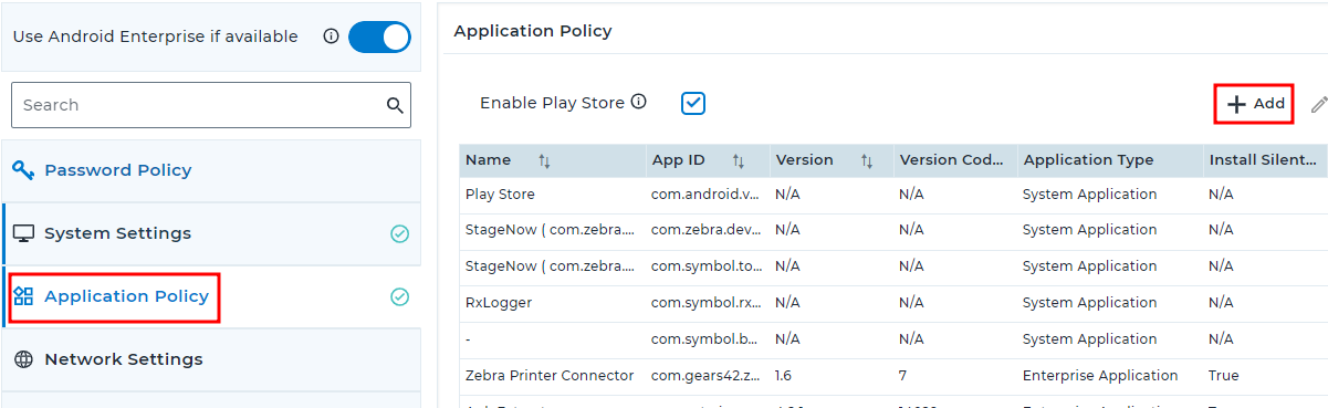 42Gears SureMDM: Enable System Apps for Android Enterprise