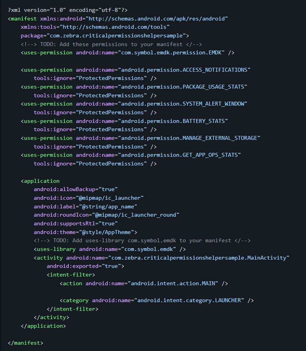Critical Permission Helper