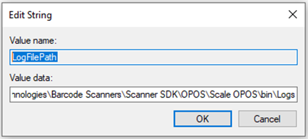 Manipolare la circolazione dei registri su bilancia/scanner OPOS