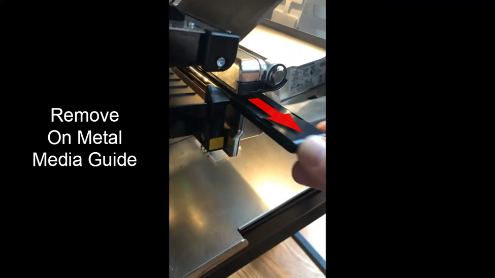 Converting a ZT411R On-Metal RFID Printer to a ZT411R RFID Printer