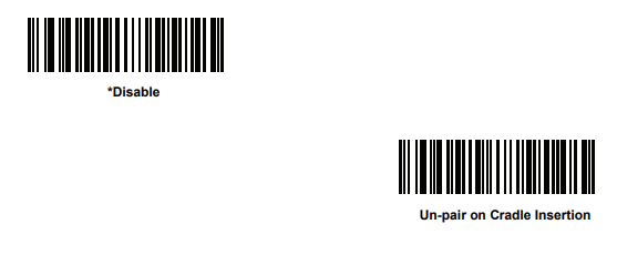 Bluetooth Scanner Auto Unpair RS5100 or RS6100 from Host Device