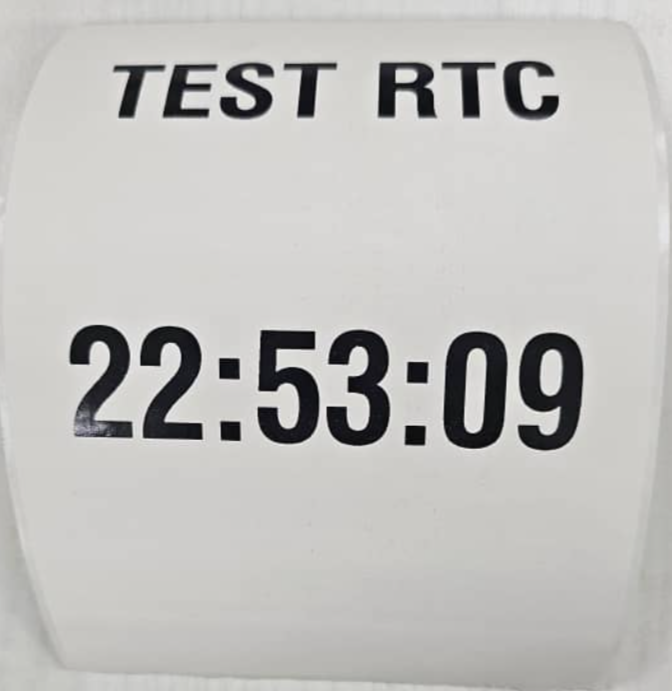 リクエストページ- a398 ZebraDesigner v3 Is Not Printing RTC Correctly