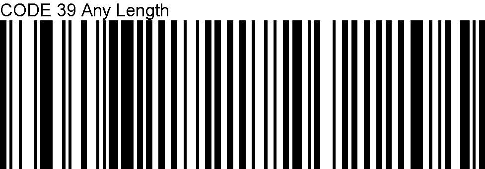 Impossible de lire le code à barres à un caractère 39 avec le LS2208