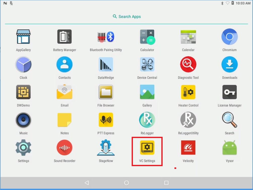 Connect an RS-232 Serial Scanner to a VC80x or VC8300 Android