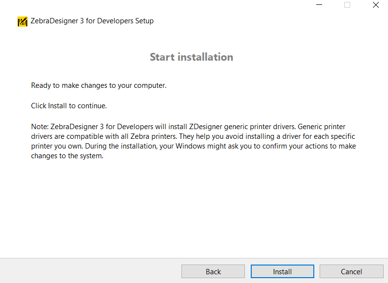 Geliştiriciler için ZebraDesigner v3: Kurulum ve Yazdırma