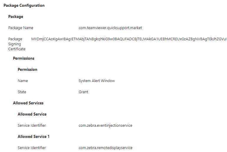 Enable TeamViewer Remote Control via MDM/EMM MX Powered OEMConfig