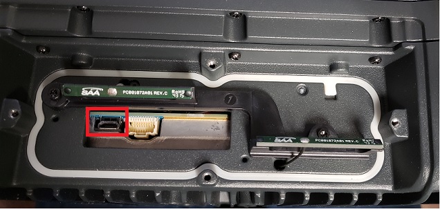 Accessing the USB Client Port on VC80x Android