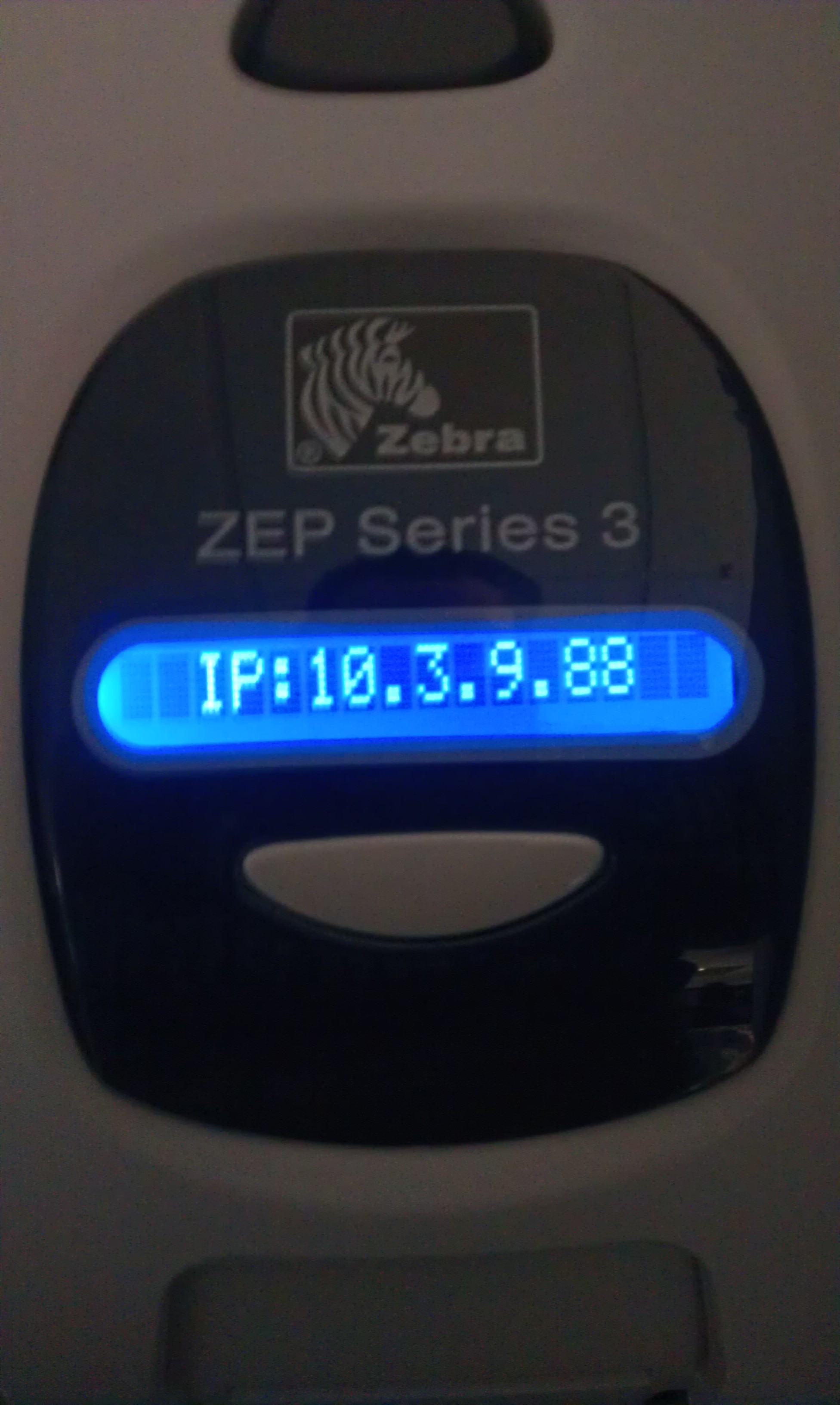 nn…ページ Assigning an IP Address and Installing Network Driver Zebra ZXP