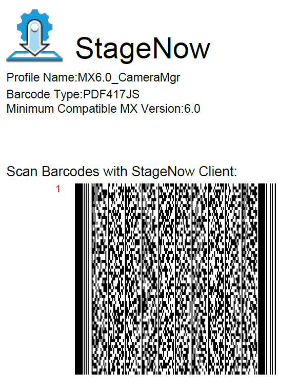 Disable Camera via StageNow