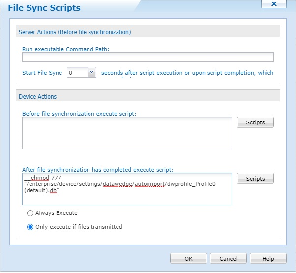 Implementación de DataWedge para la configuración de Android mediante ...