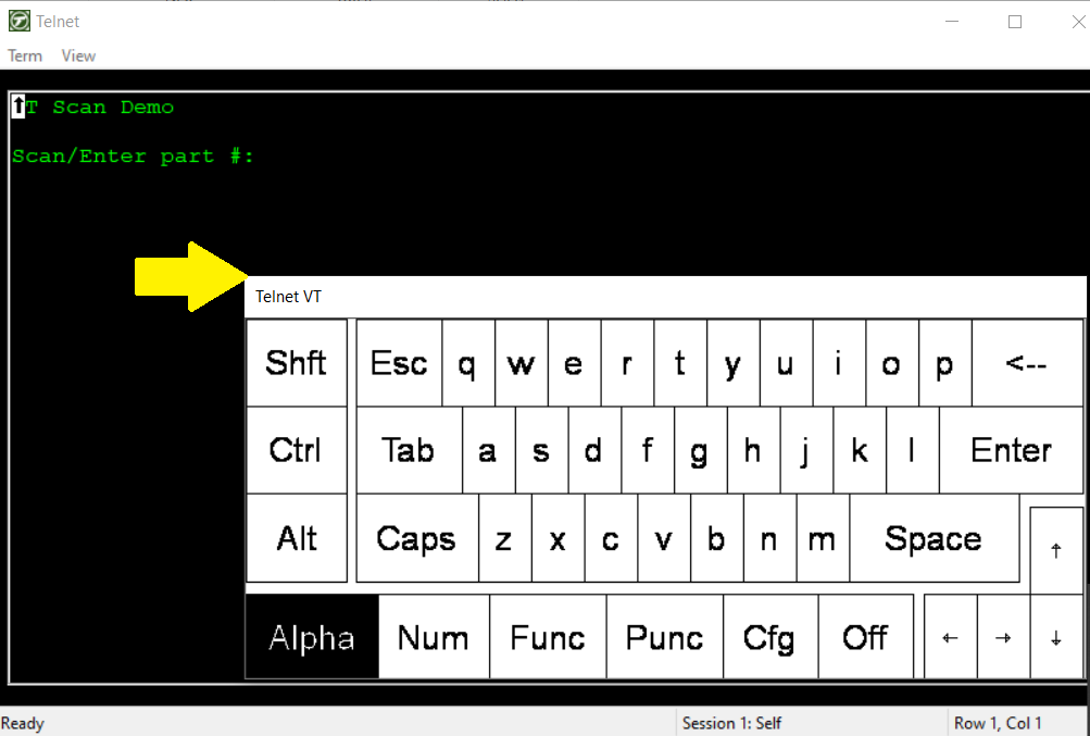 ndern der Tastaturgr e des Wavelink Telnet Windows Desktop Client