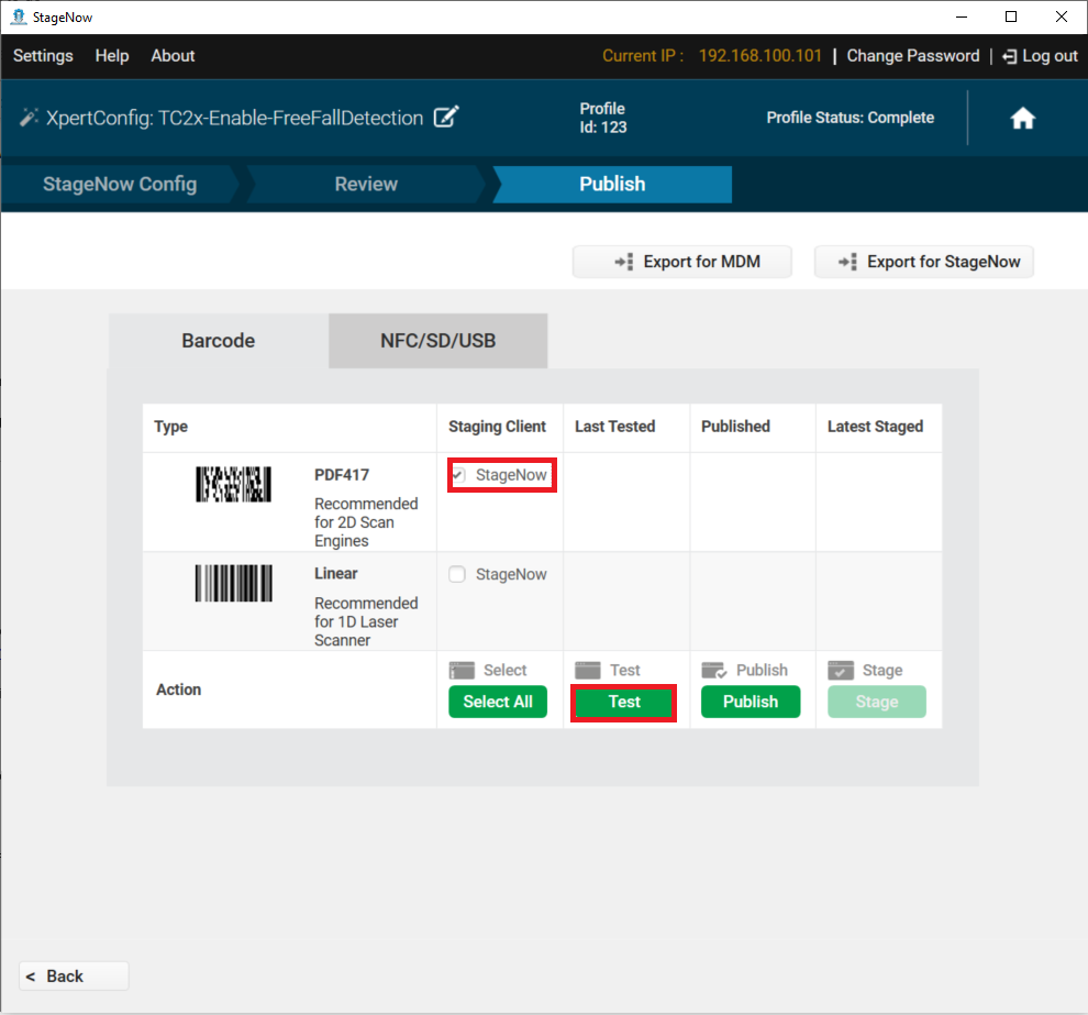 Free Fall Detection: Enabling Free Fall Detection on TC21/TC26