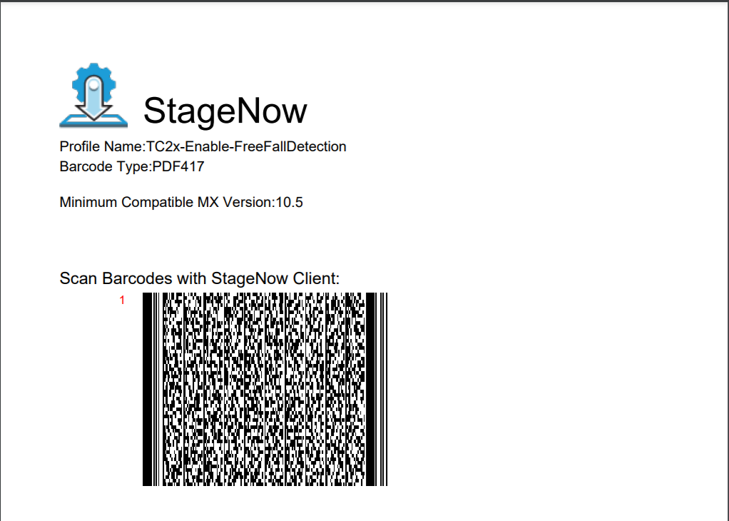 Free Fall Detection: Enabling Free Fall Detection on TC21/TC26