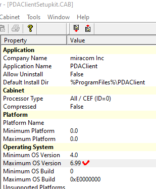 CAB File Auto Install Not Working