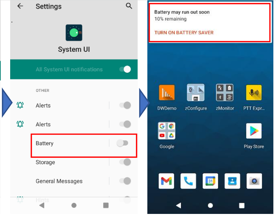 Android SystemUI Cannot Turn off Low Battery Warning Notification