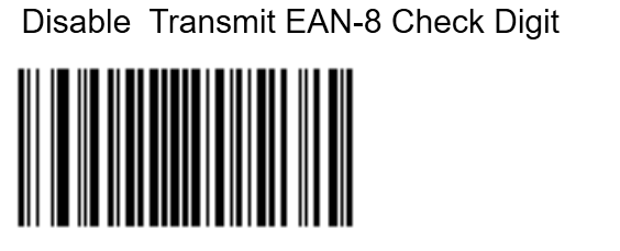 Removing Check Digit for EAN-8 and EAN-13