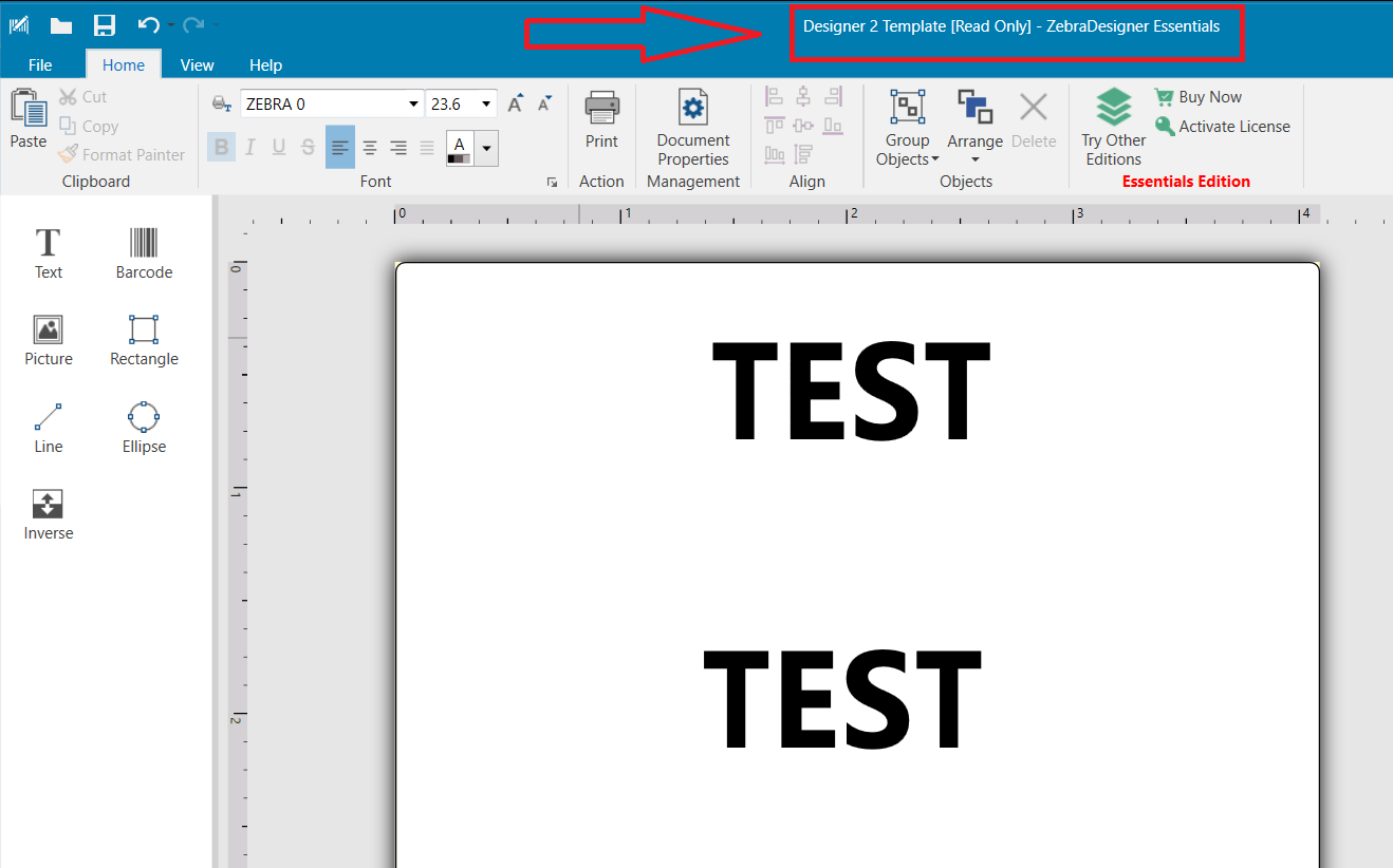 Digitallyページ Cómo abrir/convertir plantillas de ZebraDesigner 2 con ZebraDesigner 3