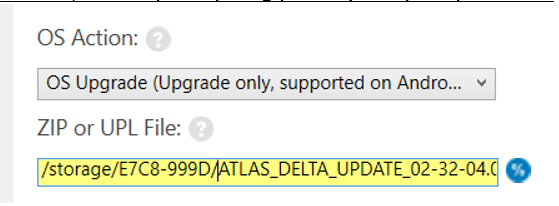 VC80x/VC83 StageNow: actualice el sistema operativo mediante el modo ...