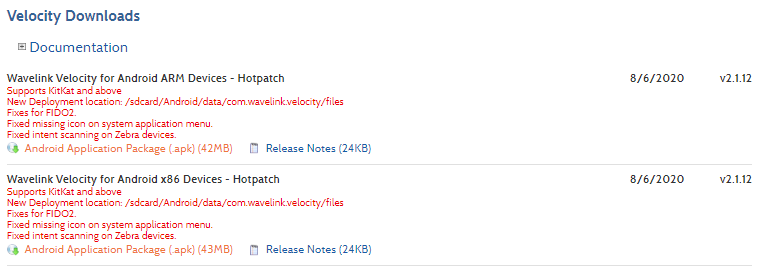 Velocity HotFix v2.1.12 lanzado para solucionar problemas de ...