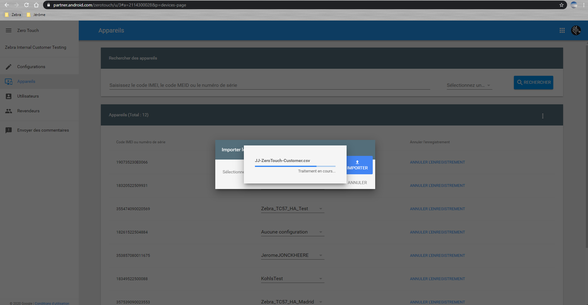 Enabling Android Zero Touch for Zebra Technologies Devices