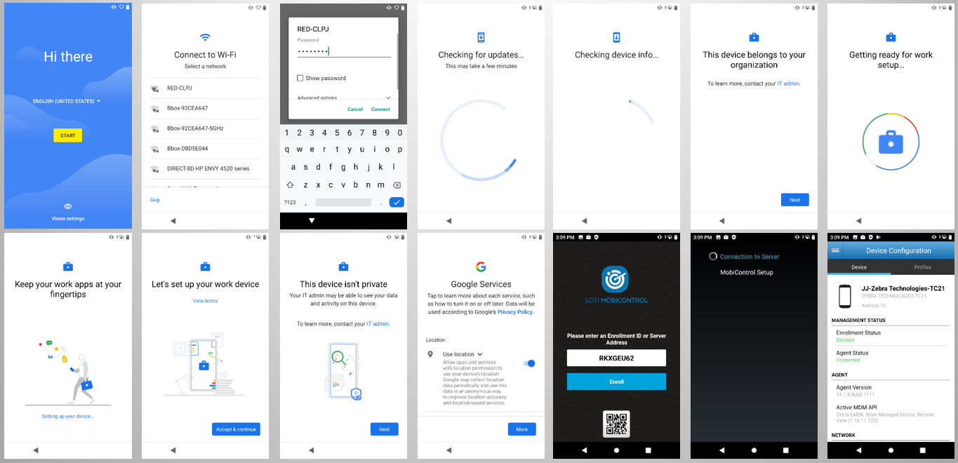 Habilitación de Android Zero Touch para dispositivos de Zebra Technologies
