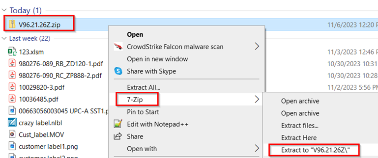 Actualización de firmware ZT600 y ZT500 Link- OS 6.8