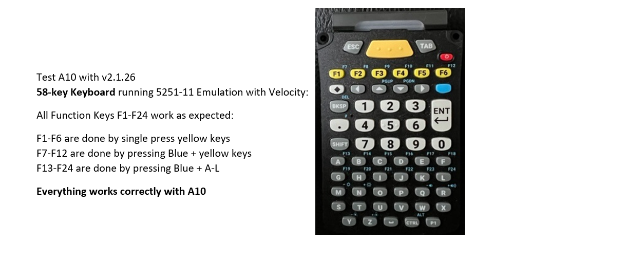 MC9300 Key Mapping Issues with Android 11 and Velocity Using 53