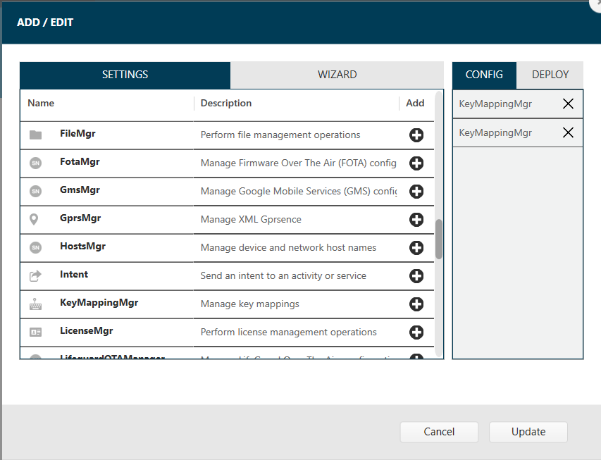 MC93B: Remap the Symbols in the Diamond Key 3x3 Matrix Using StageNow