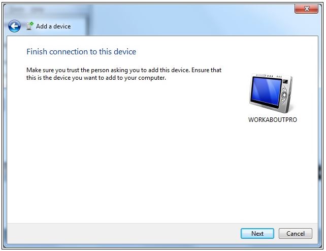 WAP4 - Pairing with a Windows 7 PC Using BTExplorer (Stonestreet One ...