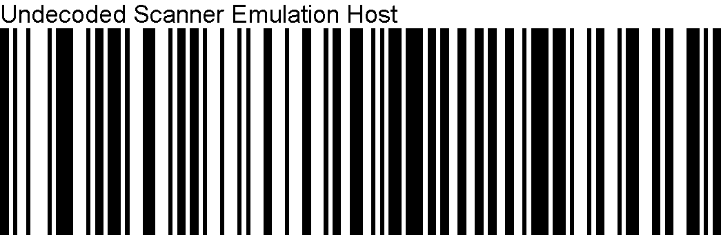 Programming the LS2208 to Send Scanned Data to a Decoder