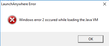 Instalação do SDK da impressora carregando erro de Java