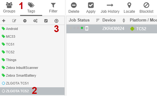 Implement Zebra LifeGuard OTA Update via SureMDM (42Gears)