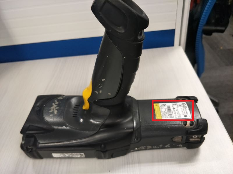 Locate Serial Number: Handheld Readers