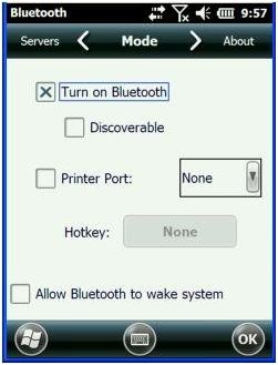 Windows Embedded Handheld 6.5: Bluetooth 프린터 페어링