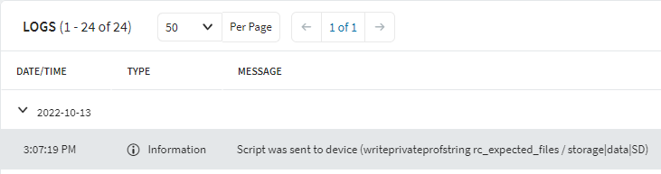 SOTI MobiControl: Script para habilitar el acceso a la eliminación de ...